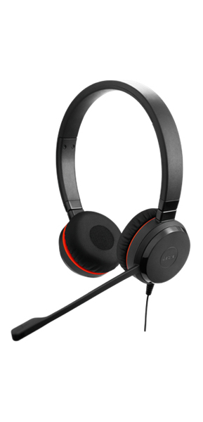 Гарнитура проводная Jabra EVOLVE 30 II Stereo UC, черный