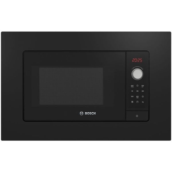 Встраиваемая микроволновая печь Bosch BEL653MB3 [800 Вт, 25 л, пов. мех., гриль, дисплей, черный]
