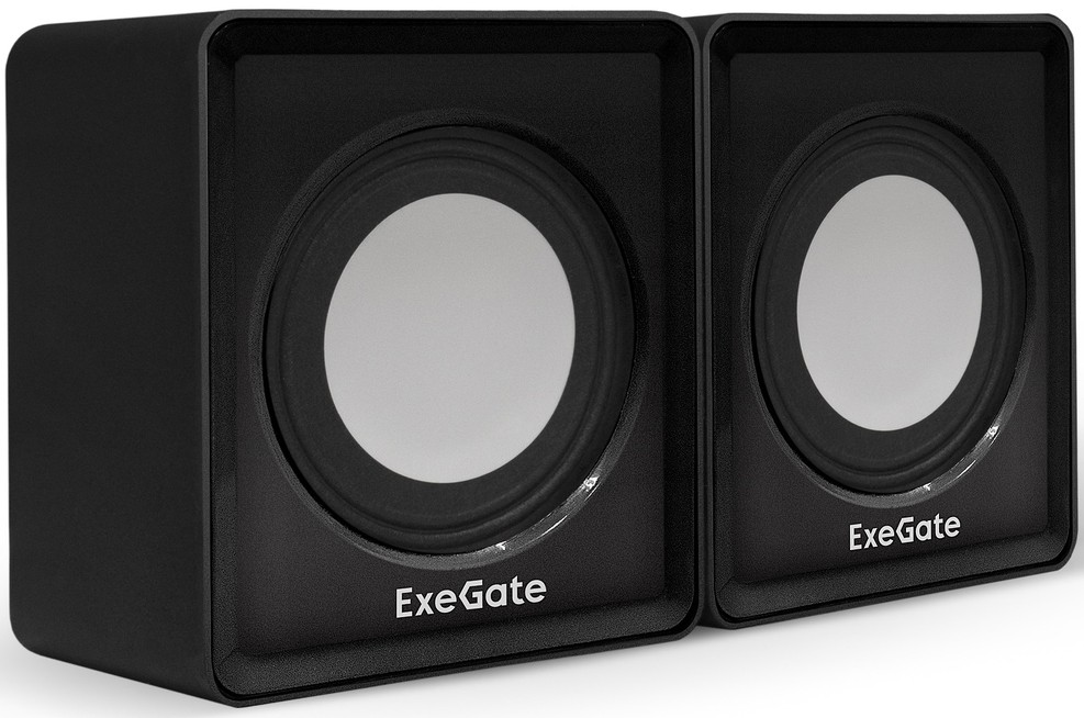 Колонки 2.0 ExeGate Disco 140 [6 Вт, питание - USB порт, черный]