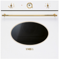 Электрический духовой шкаф Smeg SF800B [70 л, эмалированная сталь, традиционная, белый]