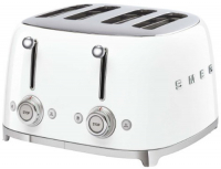 Тостер на 4 ломтика,SMEG TSF03WHEU , белый