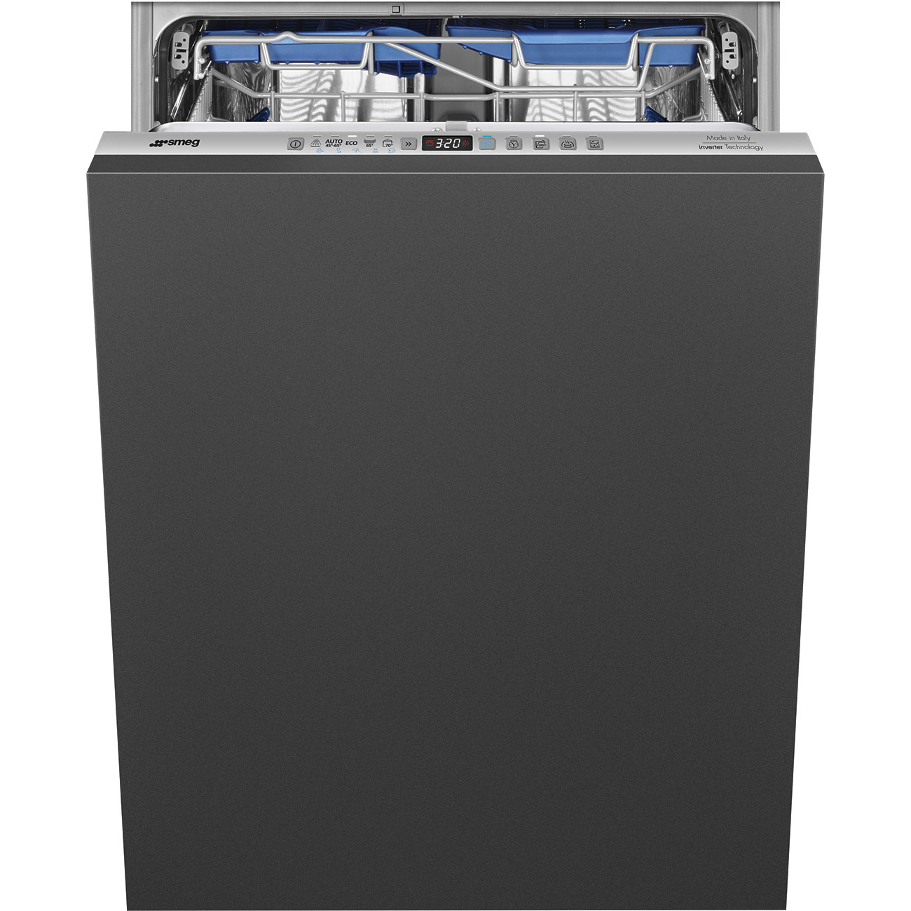 Встраиваемая посудомоечная машина Smeg STL323BL [13 комп., 3 корз., инвертор, дисп., луч, конденс.]