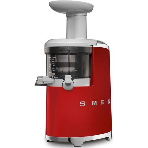 Соковыжималки SMEG/ Стиль 50-х годов, соковыжималка шнековая, 43 об/мин, красная