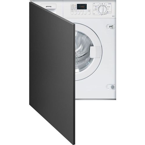 Стиральные машины SMEG/ Встраиваемая стиральная машина с сушкой, 60 см, 7/4 кг, цвет белый