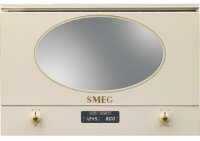 Встраиваемая микроволновая печь Smeg MP822PO 850 Вт, бежевый