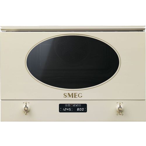 Встраиваемая микроволновая печь Smeg MP822PO 850 Вт, бежевый