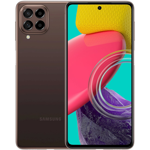 Смартфон Samsung Galaxy M53 5G 8/256Gb SM-M536B Brown SM-M536BZNHMEA, 5G/256 ГБ,Android 12, Корич