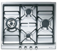 Встраиваемые газовые панели SMEG SER60SGH3