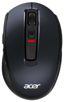 Мышь беспроводная ACER OMR070, 1600dpi, оптическая светодиодная, USB, черный