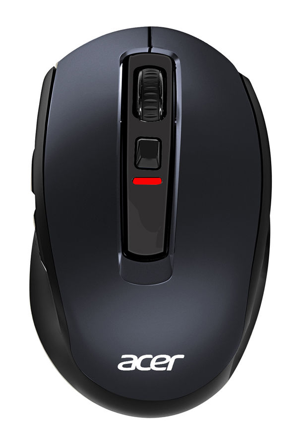 Мышь беспроводная ACER OMR070, 1600dpi, оптическая светодиодная, USB, черный