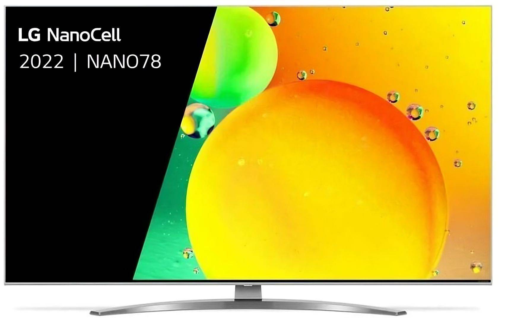 55" Телевизор LG 55NANO786QA HDR, Smart TV, NanoCell, серый