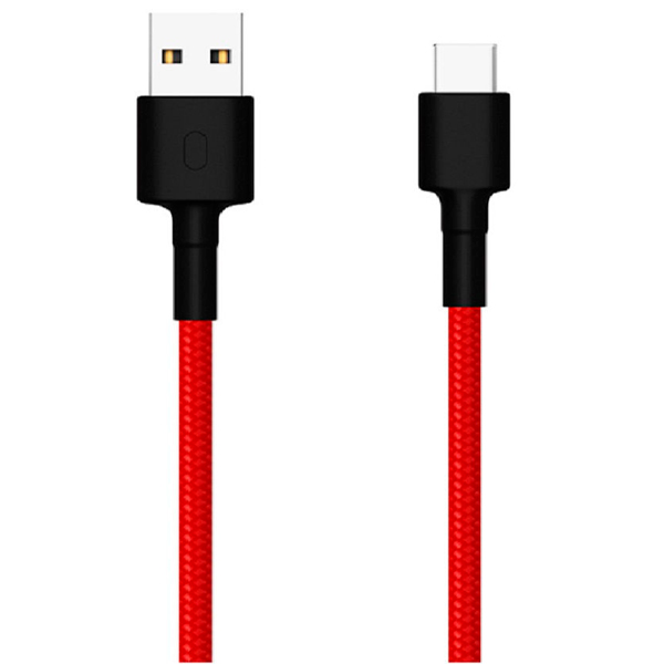 Кабель Xiaomi Mi Braided SJV4110GL USB (m)-USB Type-C (m) 1м красный