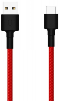 Кабель Xiaomi Mi Braided SJV4110GL USB (m)-USB Type-C (m) 1м красный