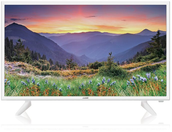 32" Телевизор BBK 32LEX-7290/TS2C, HD, белый, СМАРТ ТВ, Яндекс.ТВ