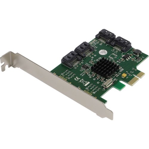 Контроллер SATA ExeGate EXE-503, внутренние порты: 4xSATA, PCI-E, OEM (EX283710RUS)