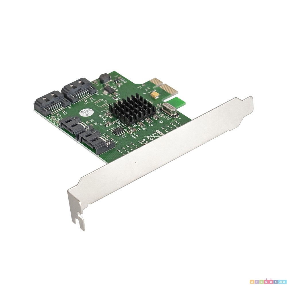 Контроллер SATA ExeGate EXE-503, внутренние порты: 4xSATA, PCI-E, OEM (EX283710RUS)