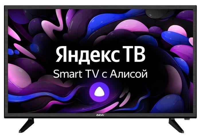 32" Телевизор BBK 32LEX-7289/TS2C, HD, черный, СМАРТ ТВ, Яндекс.ТВ