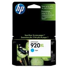 Оригинальный картридж струйный HP CD972AE (№920XL), голубой