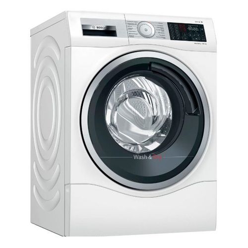 Стирально-сушильная машина Bosch WDU28590OE, белый, черный
