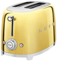 Тостер Smeg TSF01GOEU, золото