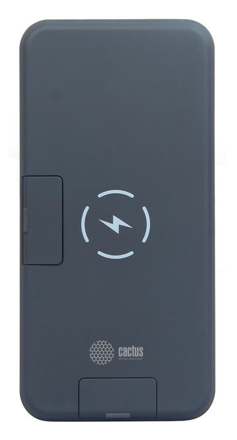 Мобильный аккумулятор Cactus CS-PBFSQT-10000 10000mAh, черный