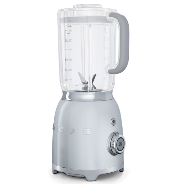 Стационарный блендер Smeg BLF01SVEU, 800 Вт, серебро