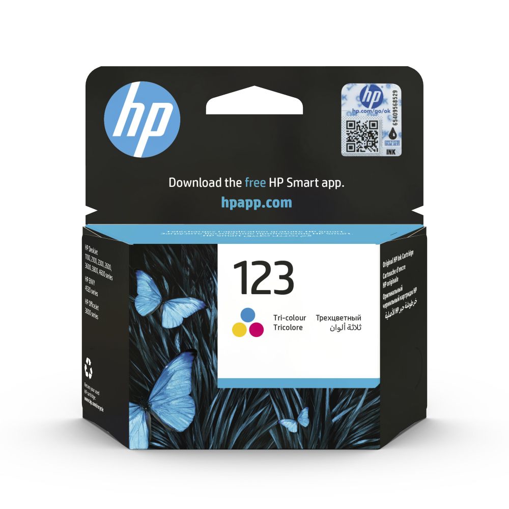 Картридж струйный HP 123 (F6V16AE)