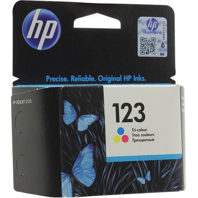 Картридж струйный HP 123 (F6V16AE)