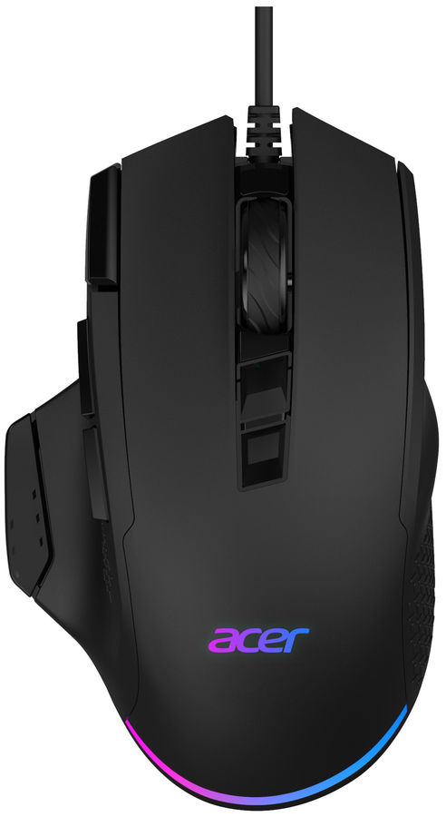 Мышь Acer OMW180 черный оптическая (6400dpi) USB (9but) ZL.MCEEE.00S