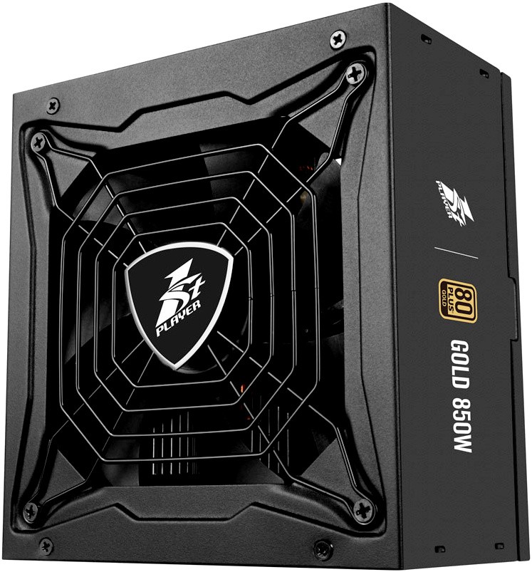 Блок питания 1STPLAYER STEAMPUNK 850W / ATX 2.4, APFC, 80 PLUS GOLD, 140mm fan, full modular