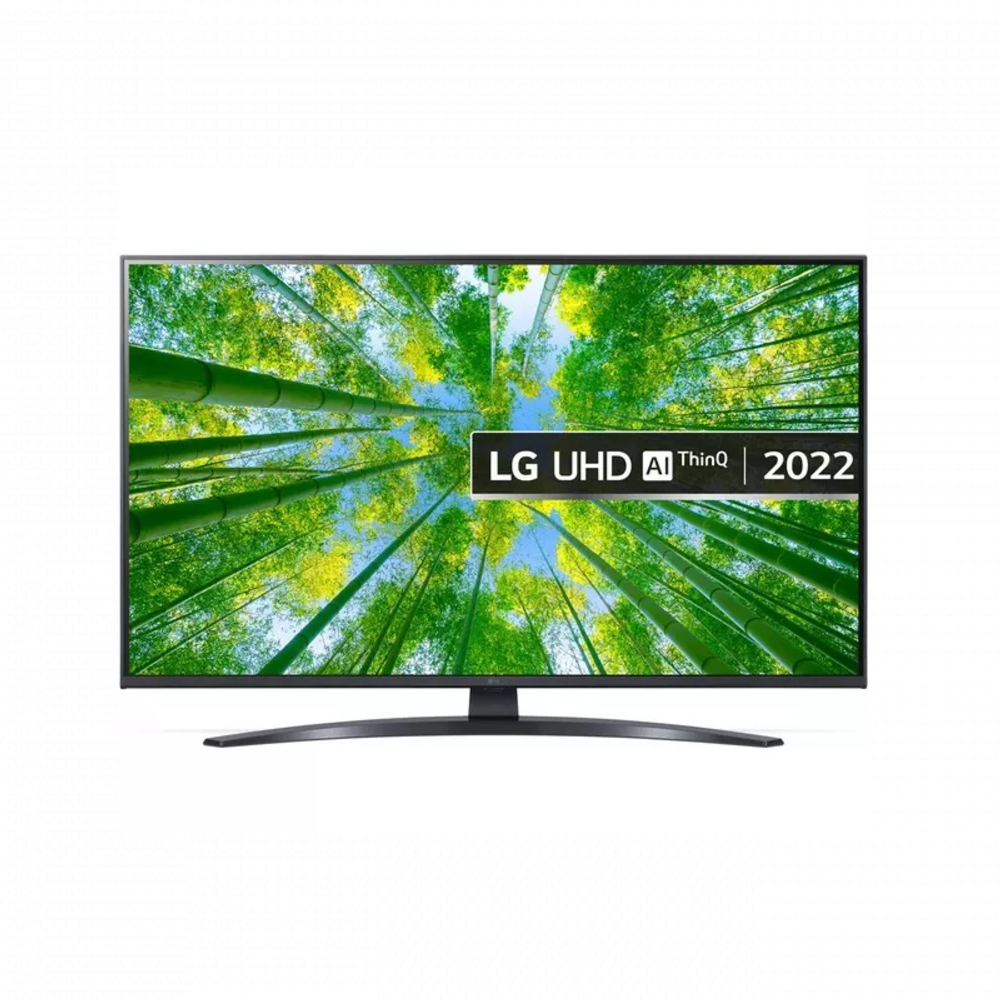 Телевизор 43" LG 43UQ81006LB.ARUB, 3840x2160, DVB-T /T2 /C, HDMIx3, USBx2, WiFi, Smart TV