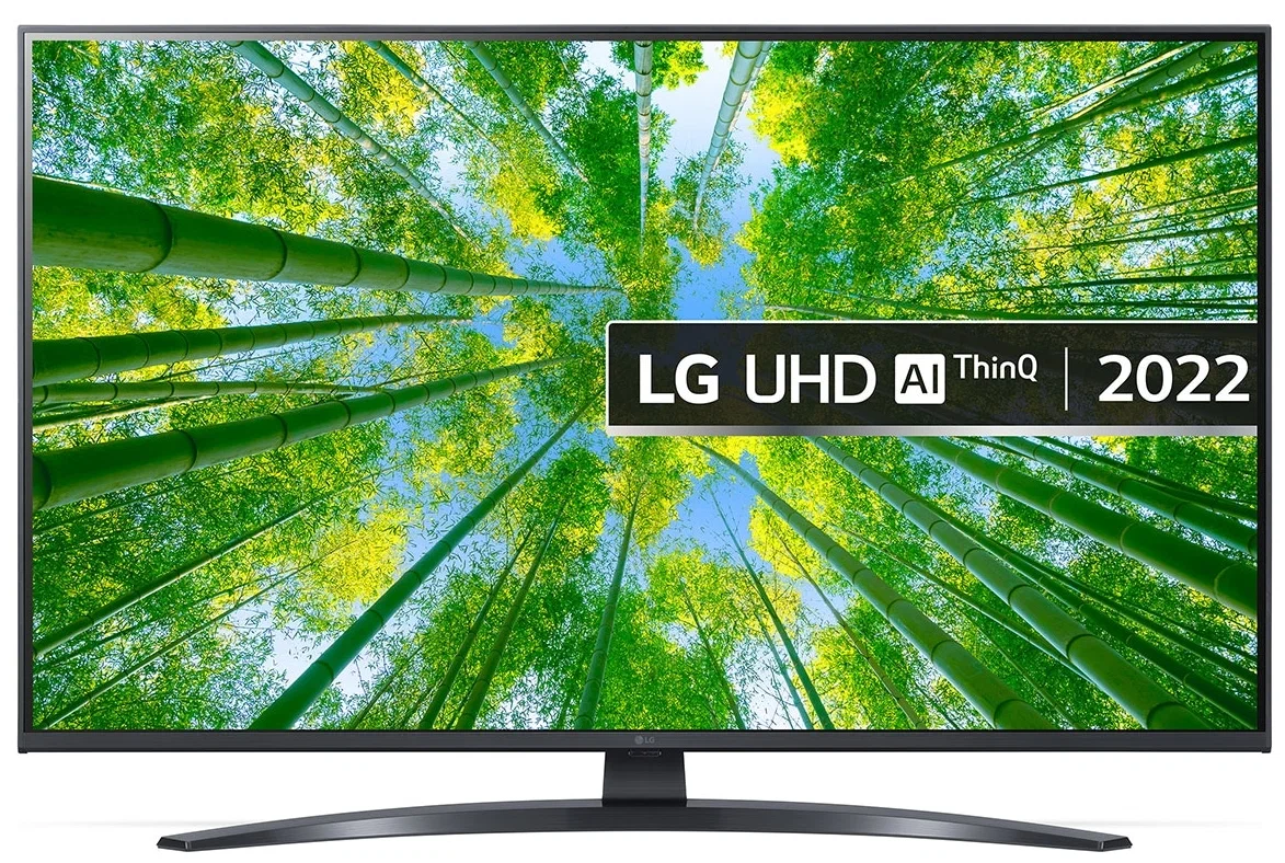 Телевизор 43" LG 43UQ81006LB.ARUB, 3840x2160, DVB-T /T2 /C, HDMIx3, USBx2, WiFi, Smart TV