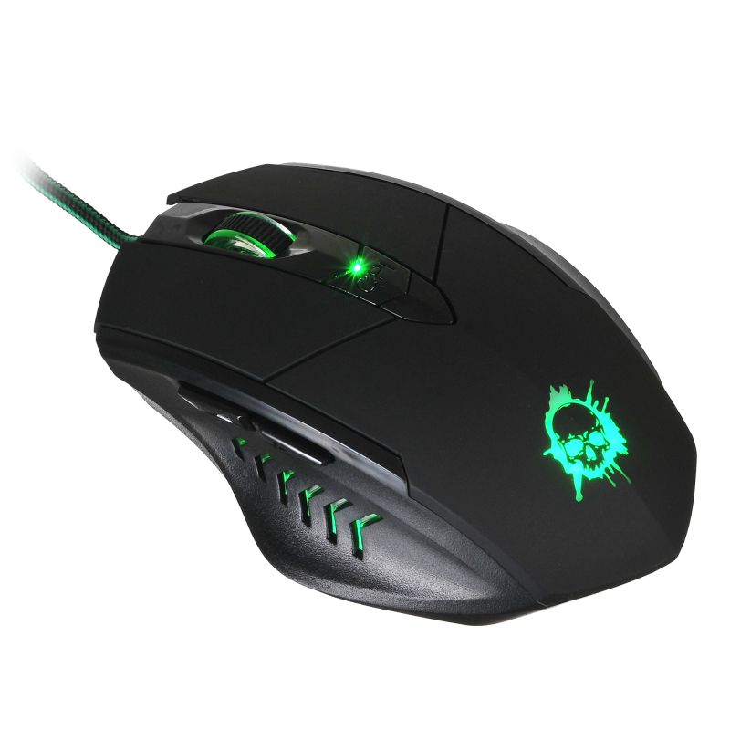 Мышь Oklick 815G INFERNO, игровая, оптическая, проводная, USB, черный [351860]