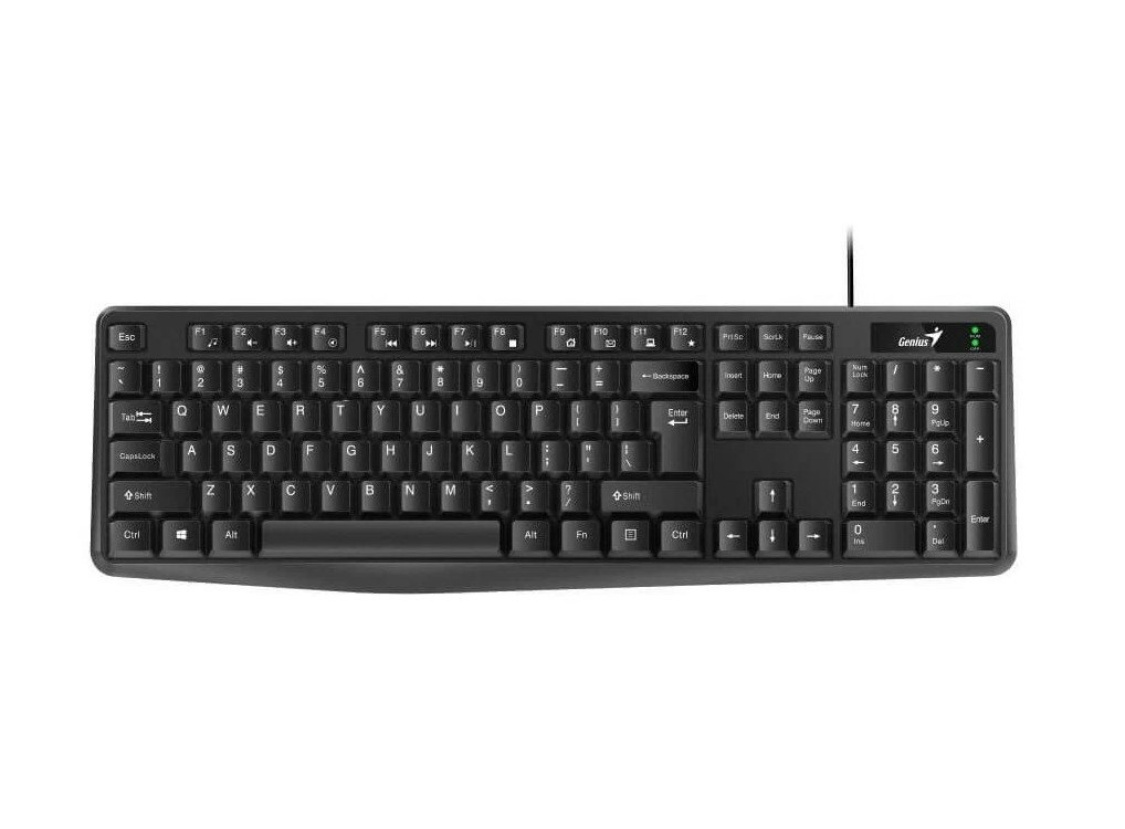 Клавиатура проводная узкая Genius Smart KB-117 USB