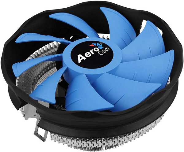 Кулер для процессора Aerocool Verkho Plus 110W / Intel 115*/775/AMD / PWM / Clip (VerkhoPlus)