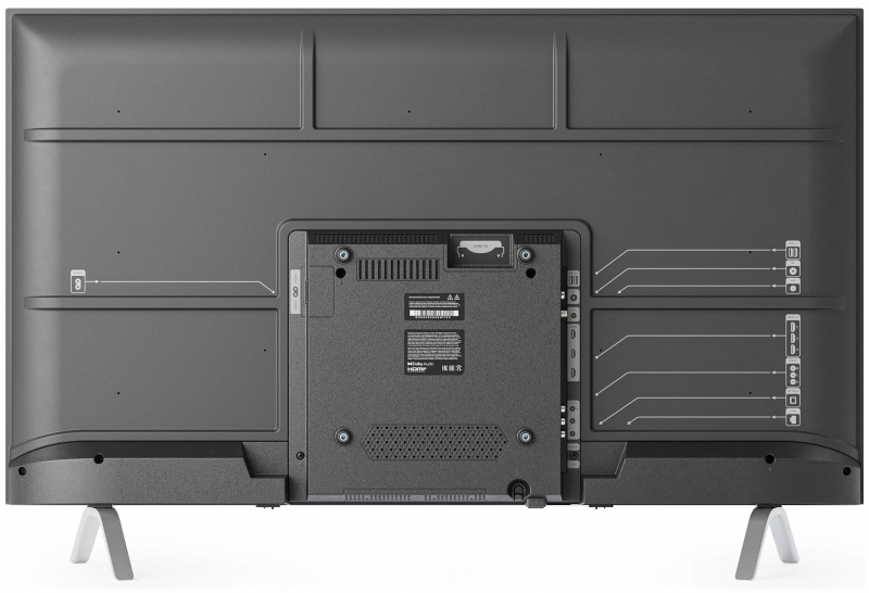 Телевизор LCD 43" 4K YNDX-00071 YANDEX 4K Ultra HD, черный, СМАРТ ТВ, Яндекс.ТВ