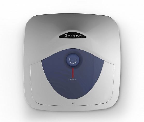 Накопительный электрический водонагреватель ARISTON 15 ABS BLU EVO RS 15, 15л, белый/синий