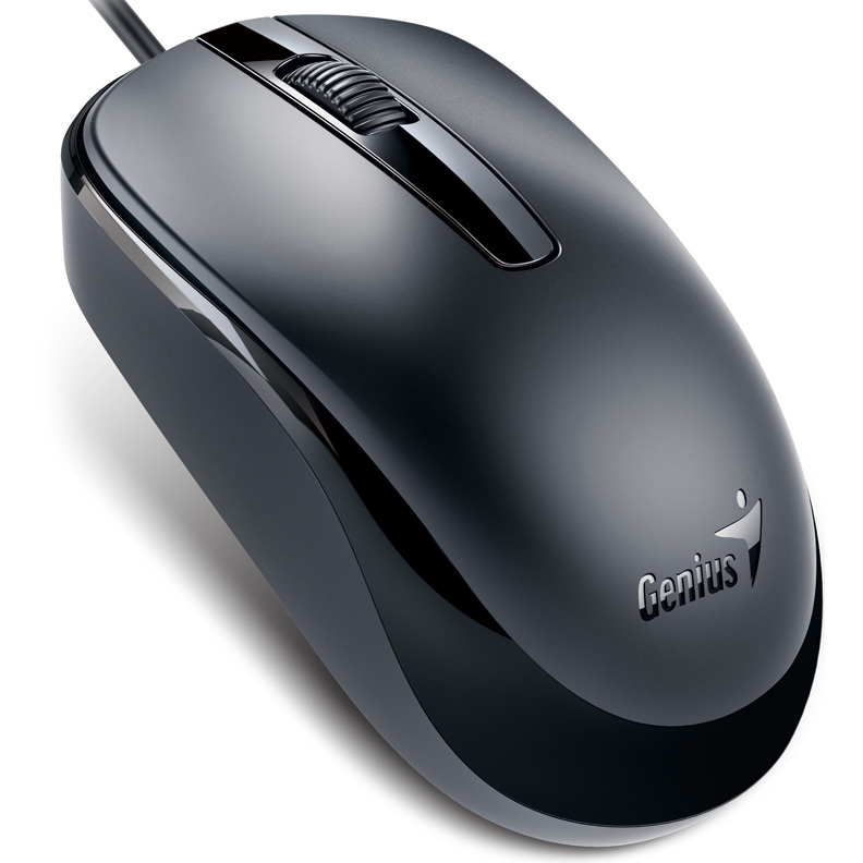 Мышь Genius Mouse DX-120 ( Cable, Optical, 1000 DPI, 3bts, USB ) Black