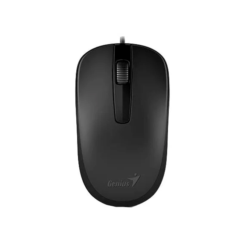Мышь Genius Mouse DX-120 ( Cable, Optical, 1000 DPI, 3bts, USB ) Black