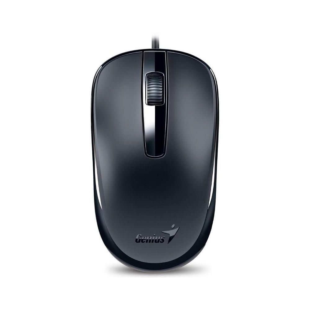 Мышь Genius Mouse DX-120 ( Cable, Optical, 1000 DPI, 3bts, USB ) Black