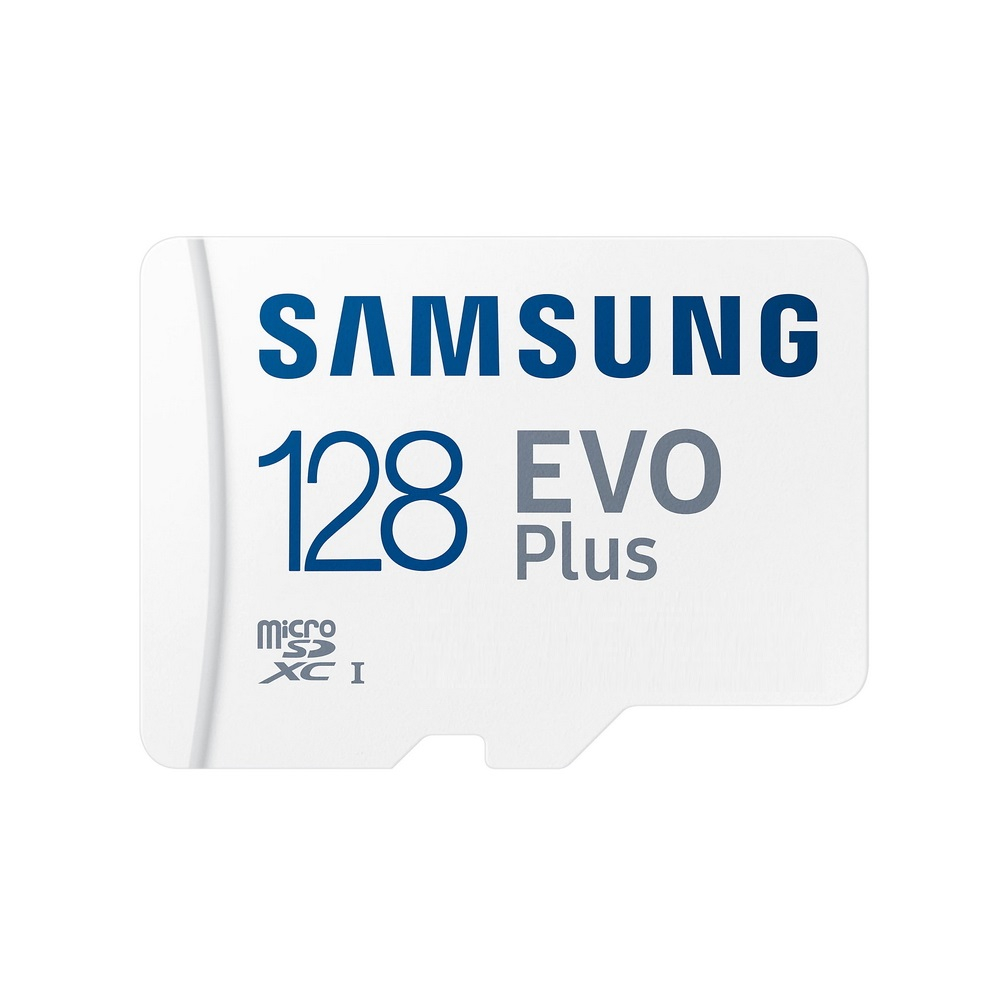 Карта памяти microSDXC UHS-I U3 Samsung EVO PLUS 128 ГБ, 130 МБ/с, Class 10, MB-MC128KA/EU, 1 шт., п