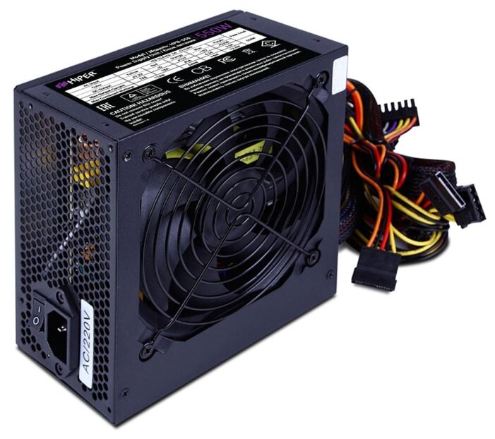 Блок питания 550W HIPER HPB-550