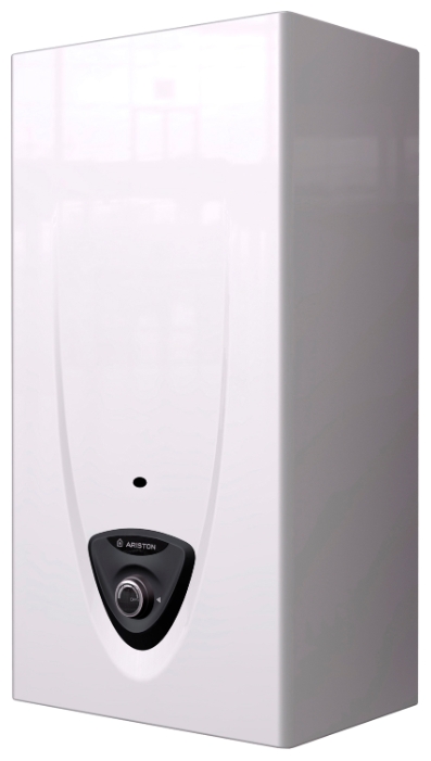 Проточный газовый водонагреватель ARISTON 14 FAST EVO ONT B 14 NGRU, белый