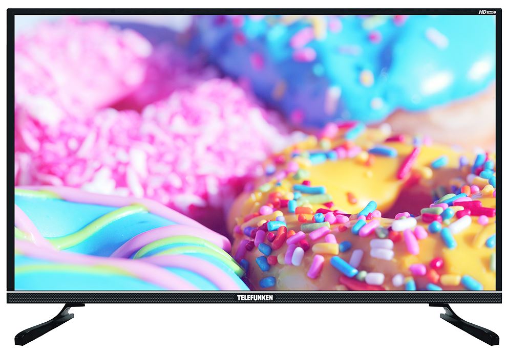 Телевизор LED Telefunken 23.6" TF-LED24S15T2\H черный HD 50Hz DVB-T DVB-T2 DVB-C USB (RUS)