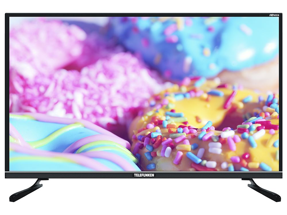 Телевизор LED Telefunken 23.6" TF-LED24S15T2\H черный HD 50Hz DVB-T DVB-T2 DVB-C USB (RUS)