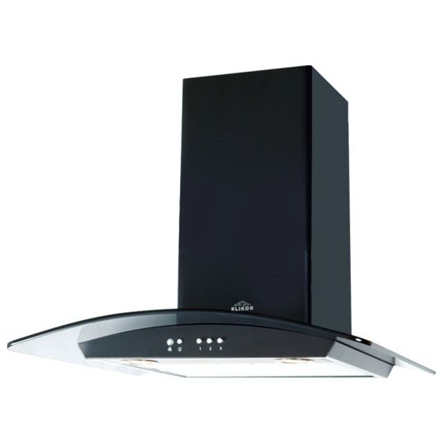 GOOD, Кухонная вытяжка ELIKOR Аметист 90П-650-К3Д черный/тонир