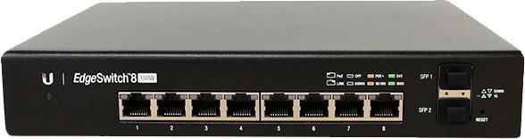 Коммутатор Ubiquiti ISP ES-8-150W 8G 2SFP 150W управляемый