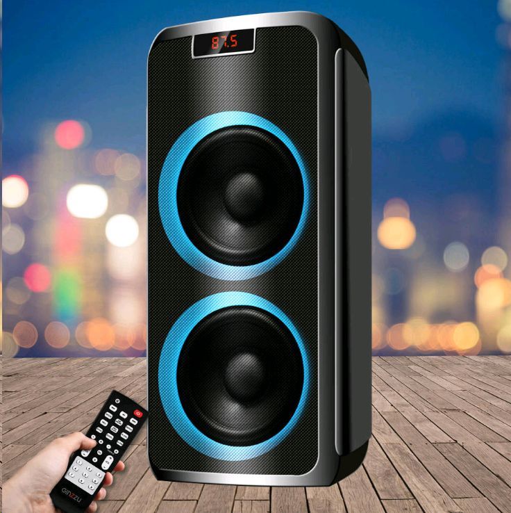Акустическая система Ginzzu GM-211 Midi, RGB/BT/USB/TF/FM/ДУ