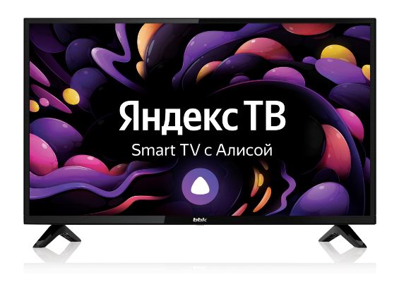 LED телевизор BBK 32LEX-7243/TS2C черный, 32", HD Ready, Яндекс ТВ