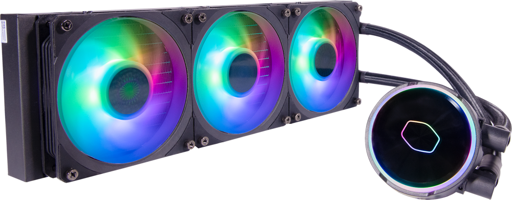 СЖО Cooler Master MASTERLIQUID PL360 FLUX (MLY-D36M-A23PZ-R1) (394x119.6x27.2, 0-2300 об/мин, 32 дб, ARGB) +LGA1700
